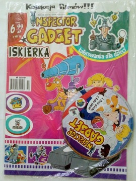 INSPECTOR GADGET VCD + KOLOROWANKA