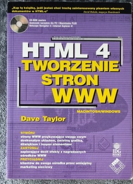 HTML 4 TWORZENIE STRON WWW Dave Taylor