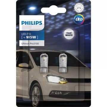 Philips LED W5W 12V Ultinon Pro 3100 6000K Pro3100