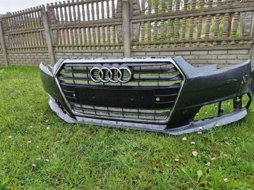 Zderzak audi a4 b9 (Zderzak + grill + kratki)