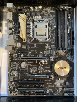 procesor intel i5 6600K Asus Z170-P 100% sprawne