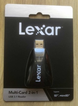 Czytnik kart SD i micro SD (dual) Lexar, LRW450UB
