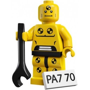 LEGO minifigurka manekin zderzeniowy seria 1