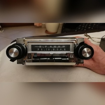 Radio zabytkowe do amerykańskiego samochodu
