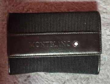 Montblanc oryginalny mały portfel na karty, klucz