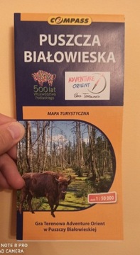 Mapa Puszcza Białowieska - Compass - Skala 1:50000