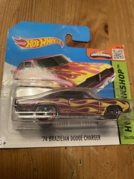 74 Brazilian Dodge Charger Hot Wheels