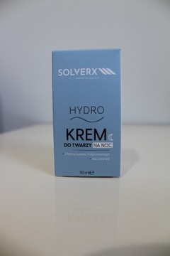 Solverx hydro krem do twarzy na noc 50 ml