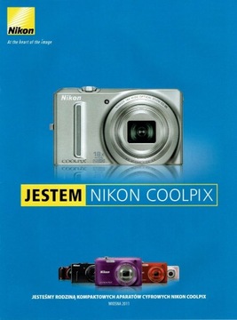 Nikon Coolpix - folder / katalog 2011 rok