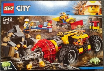LEGO City 60186 Ciężkie wiertło górnicze z 2018