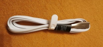 Nowy Kabelek Micro USB SMARTY płaski 1m biały