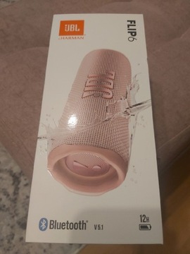 Głośnik mobilny JBL FLIP 6 RÓŻOWY