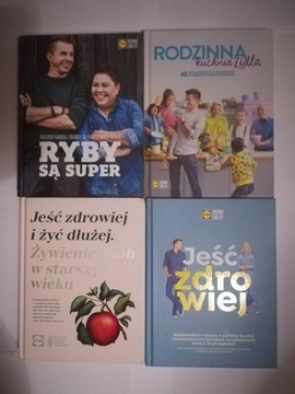 4x Kuchnia Lidla, Ryby są super, Jeść zdrowiej,