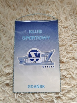 Proporczyk klub sportowy Stoczniowiec z lat 80-ch.