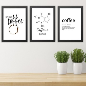 Zestaw Plakatów Kawowych