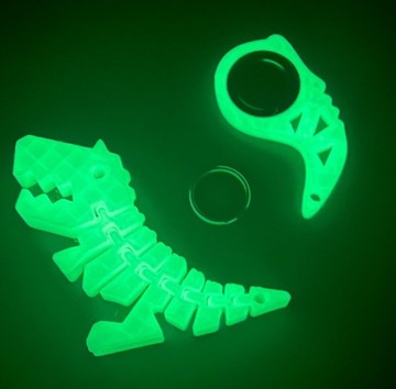 Zestaw Combo FlexiRex+Keyrambit kolor Glow in dark