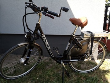 Rower elektryczny holenderski Multicycle carbon  BDB