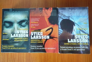 Książki Stieg Larsson trylogia Millenium