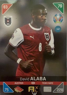 Karta Euro 2020 KICK OFF David Alaba (nr. 13) 