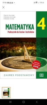 Matematyka 4 podręcznik do liceum i technikum 