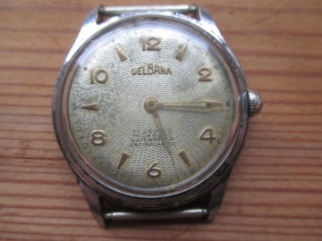 Szwajcarski zegarek vintage Delbana lata 60-e XX w
