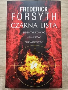 Frederick Forsyth Czarna lista NOWA miękka oprawa