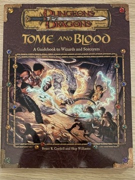 Tome and Blood D&D d20 