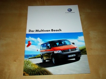 Prospekt Volkswagen Multivan Beach 2006