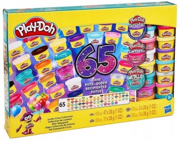 #NOWE# PLAY-DOH MEGA PAKA 65 TUB Trójmiasto