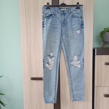 Reserved dżinsowe spodnie damskie rozmiar 38