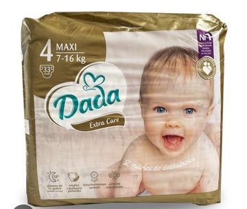 Dada extra care 4 ( 7-16 kg )   33szt