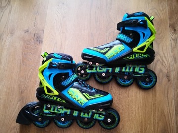 Rolki łyżworolki lightning  spokey ABEC7 roz.40