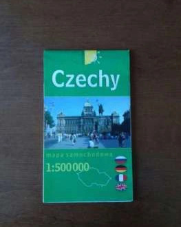 Mapa samochodowa CZECHY 2001~2002 skala: 1:500000