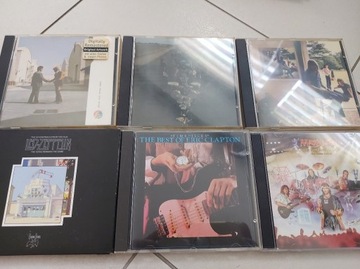 Płyta CD Pink Floyd,Marillion,Clapton,Led Zeppelin