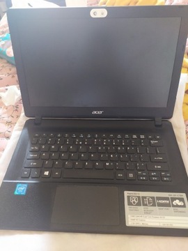 Laptop Acer Aspire ES 13 czarny notebook lekki