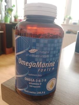 OmegaMarine Forte+ 360 kapsułek 