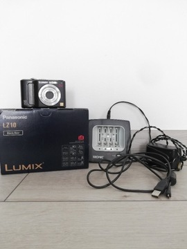 Aparat cyfrowy Panasonic Lumix LZ10 + ładowarka do BT gratis