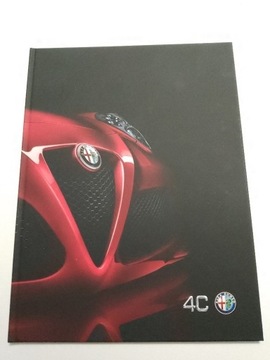 Alfa Romeo 4C prospekt PL 2013 oraz IT 2013 2szt.