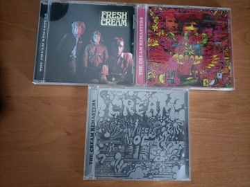 CREAM Fresh + Disraeli Gears + Wheels Of Fire 4CD 