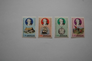 Antigua Sw 553-56** James Cook