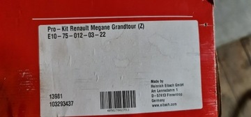 Sprężyny renault MEGANE III 3 kombi Grandtour  1.5