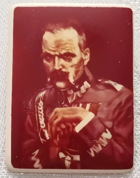 Znaczek przypinka Józef Piłsudski