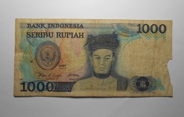 stary banknot Indonezja