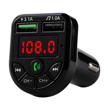 Transmiter nadajnik Bluetooth 5.0 FM modulator