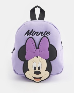 Plecak Myszka Miki fioletowy mały dziewczęcy