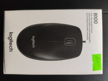 !!! Logitech B100 czarna USB !!! 