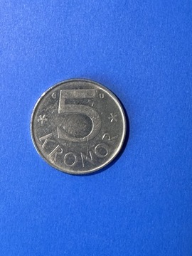 Moneta 5 Koron 1984 rok, Szwecja