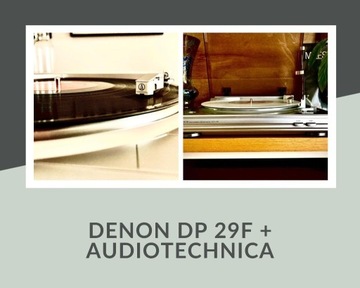 Gramofon Denon DP-29F + Audio-technica ATN3600L
