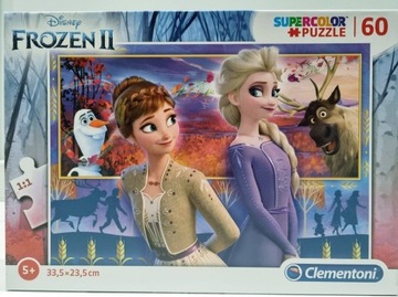 Puzzle Clementoni Frozen II 60 el. Kraina Lodu 2