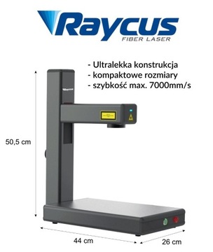 Grawerka laserowa RAYCUS 20W EM-SMART Laser Fiber